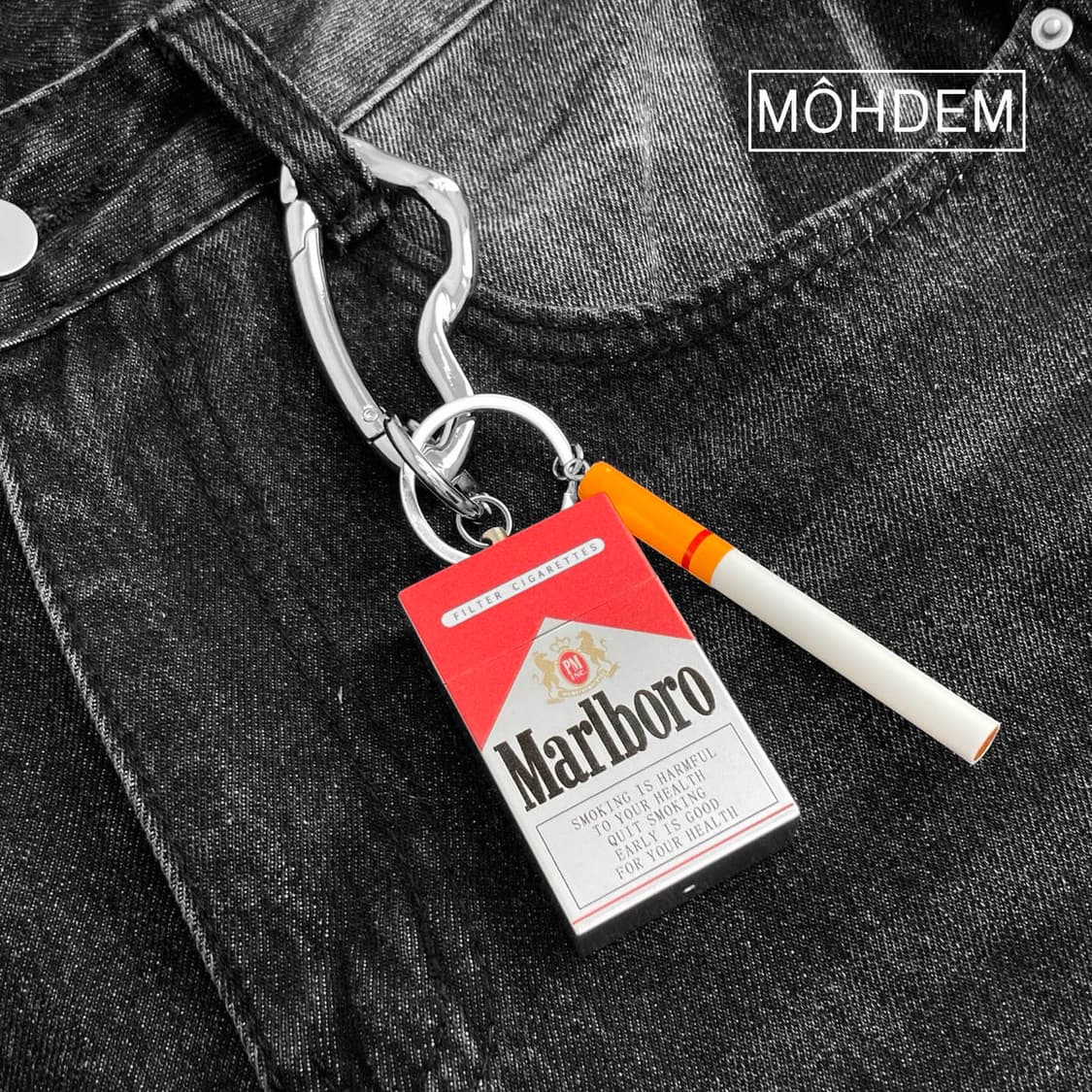 [Unsex] 🚬말보루 금연 키링 열쇠고리 상품이미지1