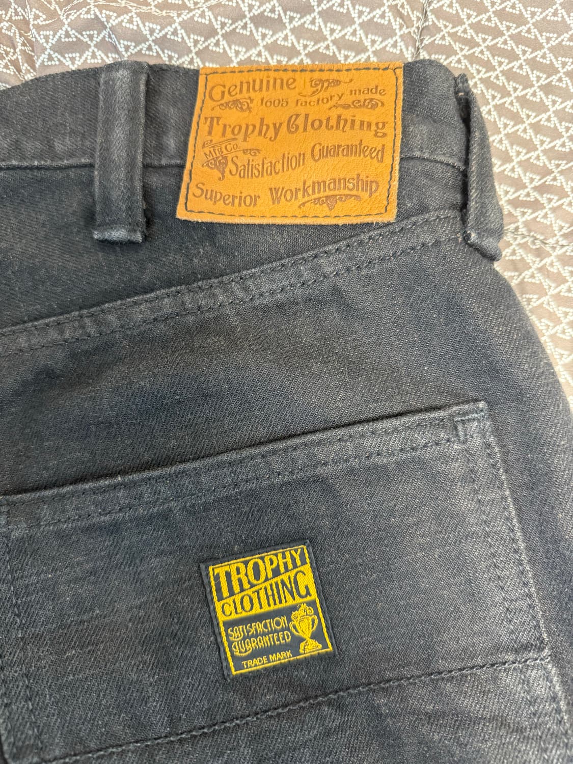 트로피클로딩1908 w knee narrow 블랙키데님 34 상품이미지4