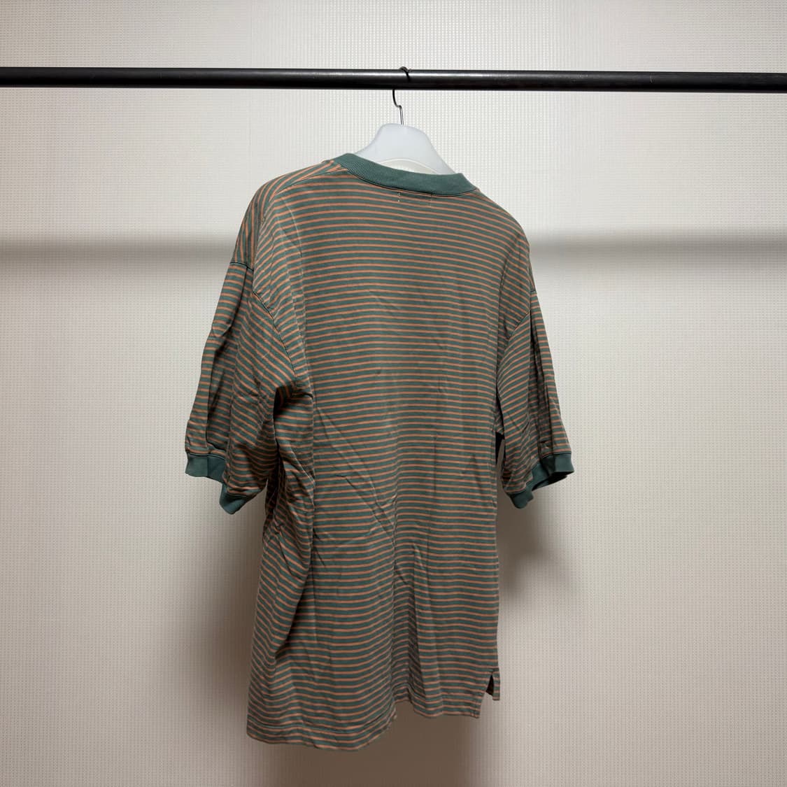 Striped Short Sleeve T-shirt 상품이미지2