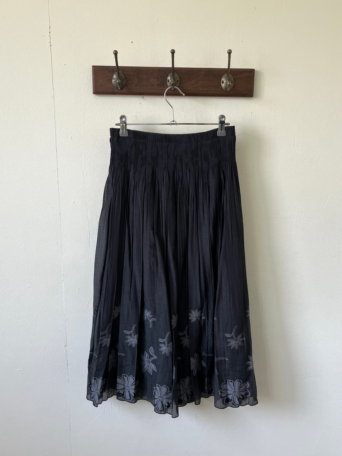 Japan vtg 플라워 스커트 상품이미지3