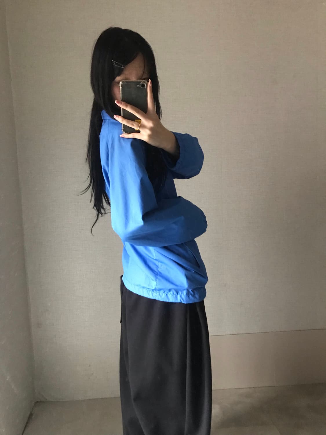 나이키 블루 바람막이 상품이미지2