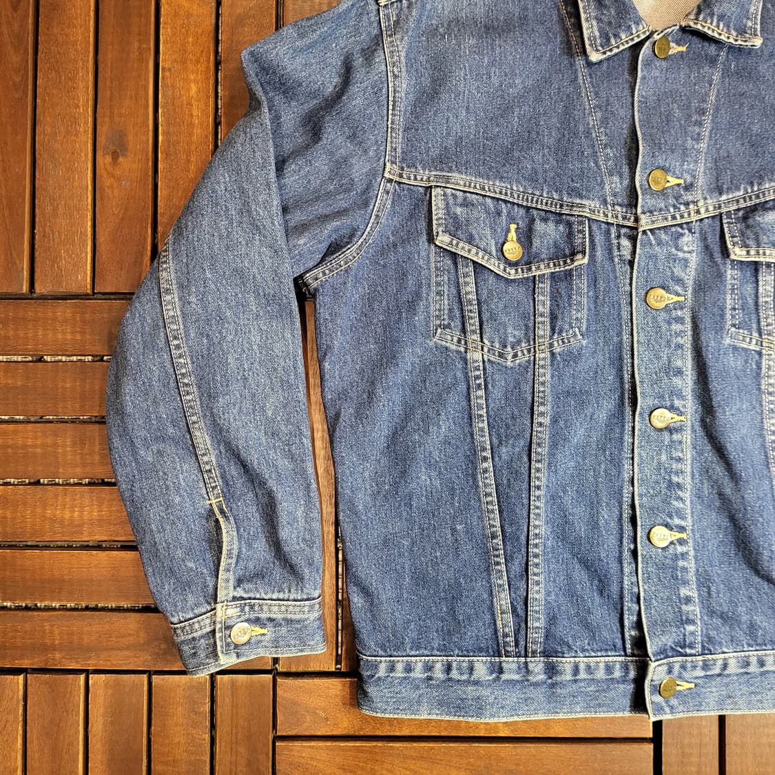 90s FITTZ 데님 자켓 (LL) 상품이미지4