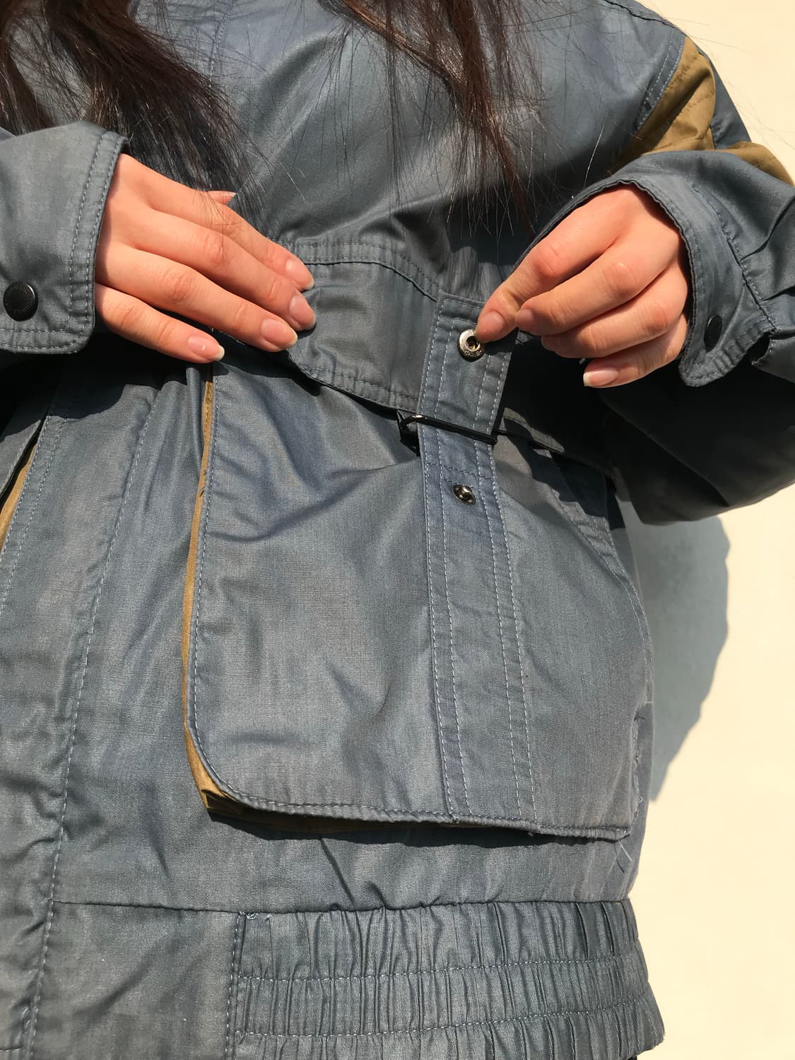 크로커다일 투톤 워크 자켓 상품이미지5