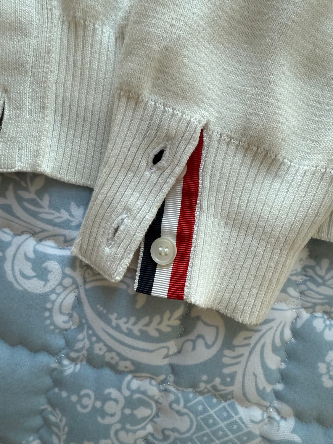 톰브라운 밀라노 스티치 가디건 4 백화점판 상품이미지6