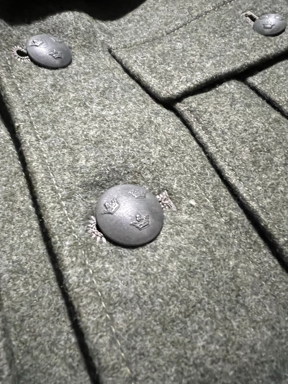 스웨덴 육군 M/39 울 필드 튜닉 상품이미지5