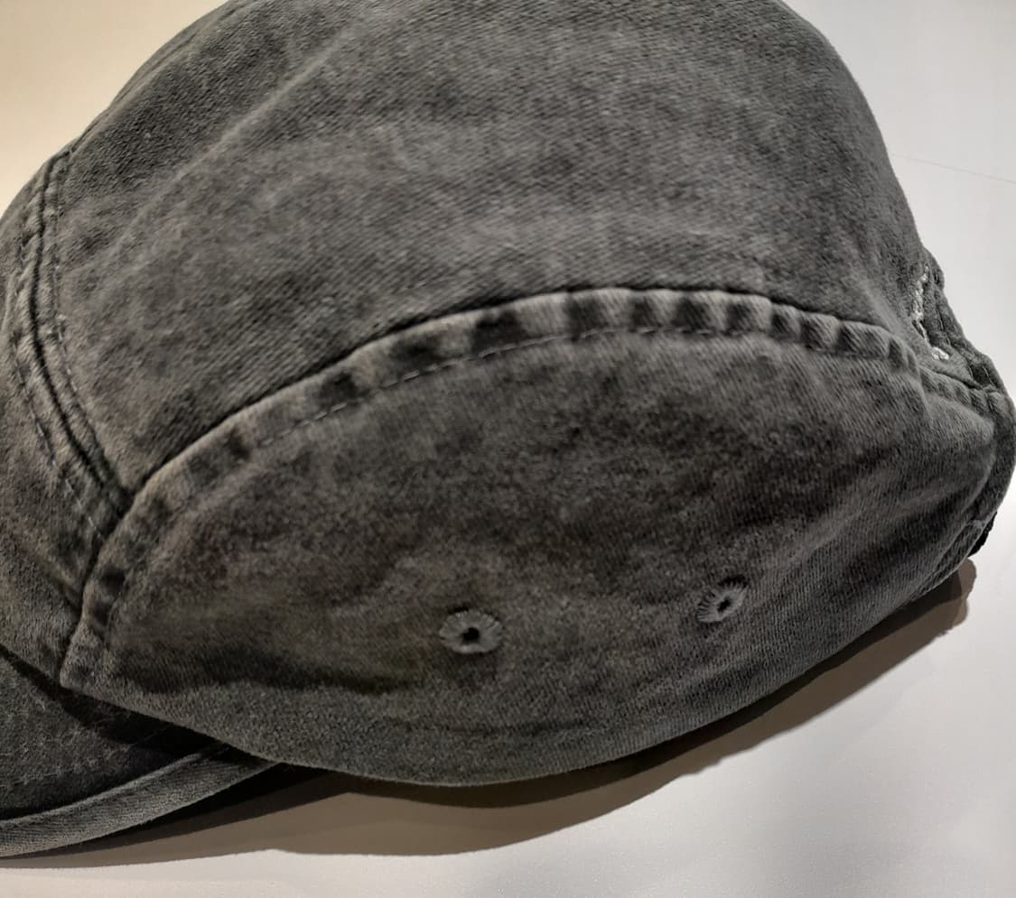 💥데우스 엑스마키나 빈티지 워싱 캠프캡 (챠콜)
 상품이미지6