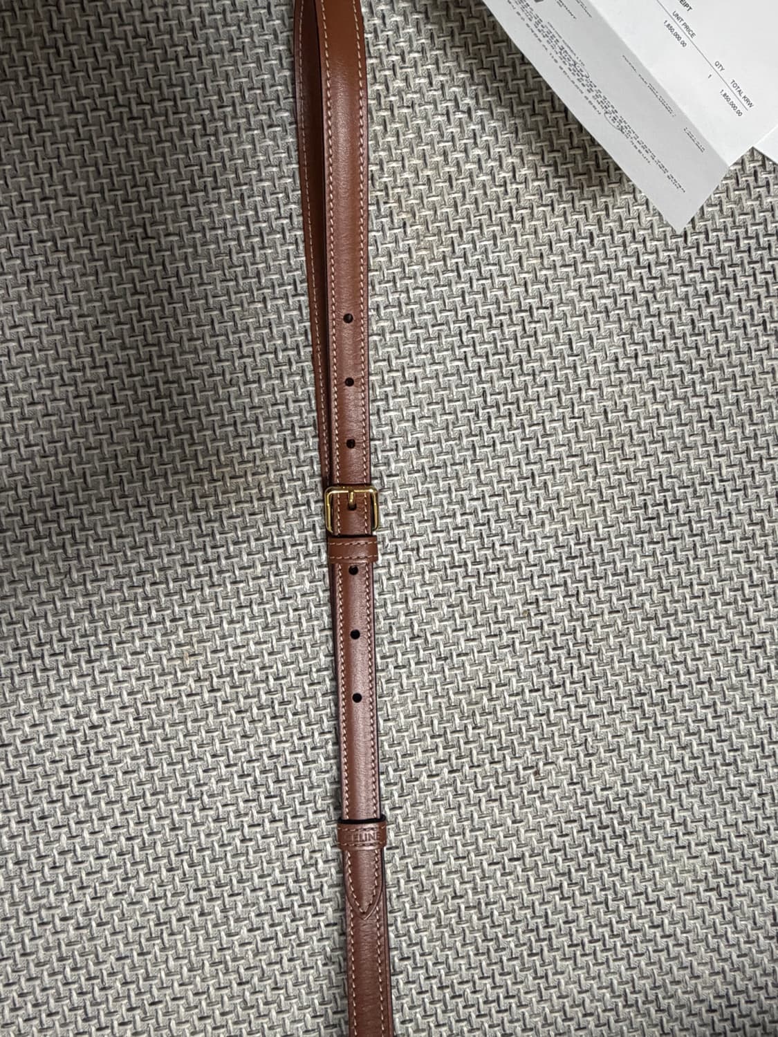 24ss[백화점판/새상품급]셀린느 트리옹프 베사체 미니백 상품이미지7