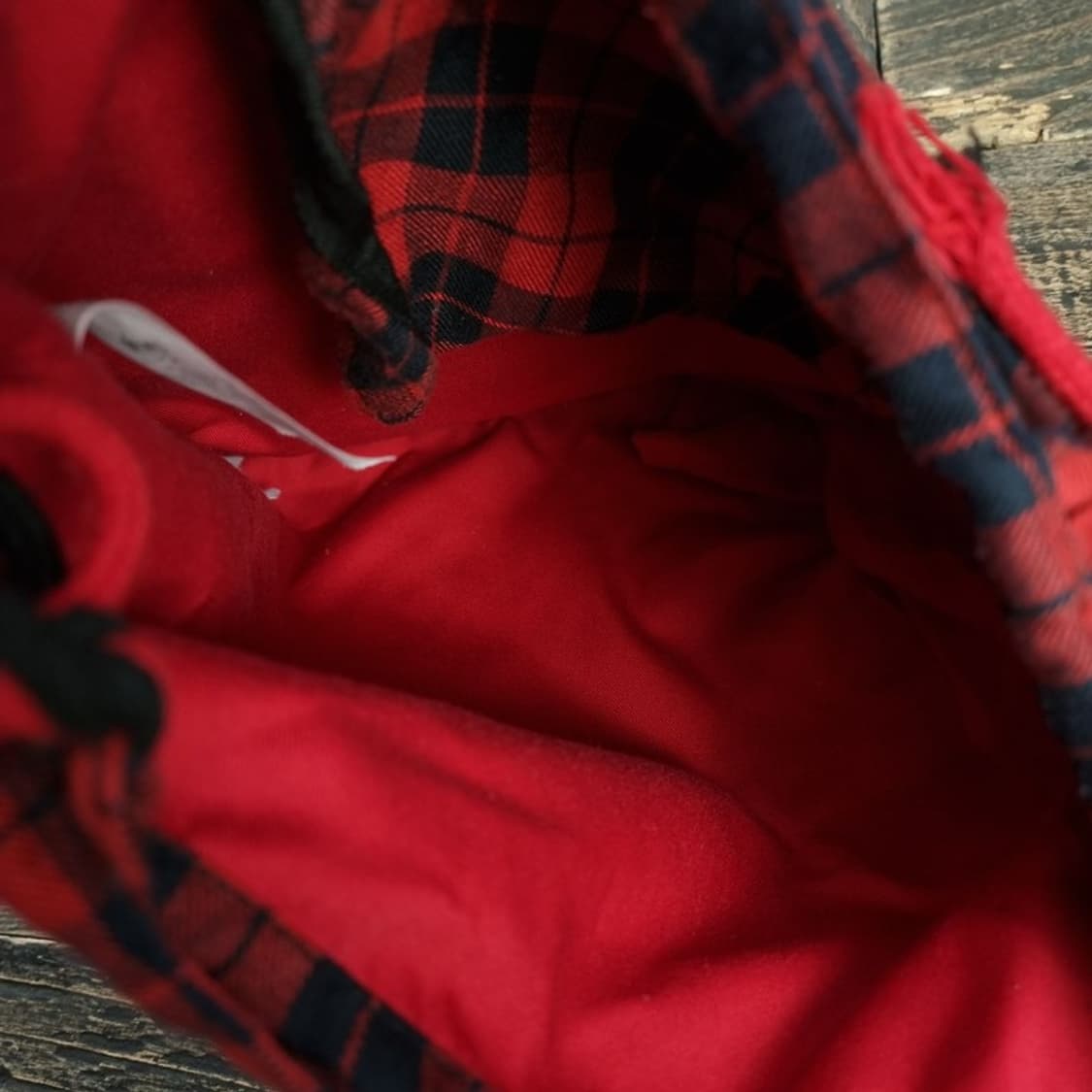 [아이아이] 그래픽 자수 타탁 체크 에코백 M19836 상품이미지4