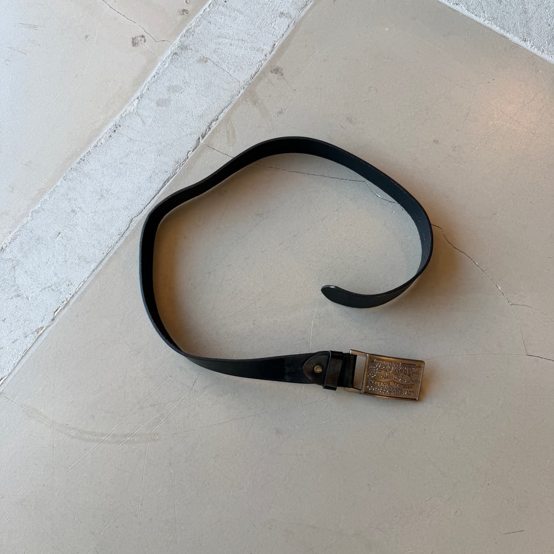리바이스 버클 레더 벨트 상품이미지2