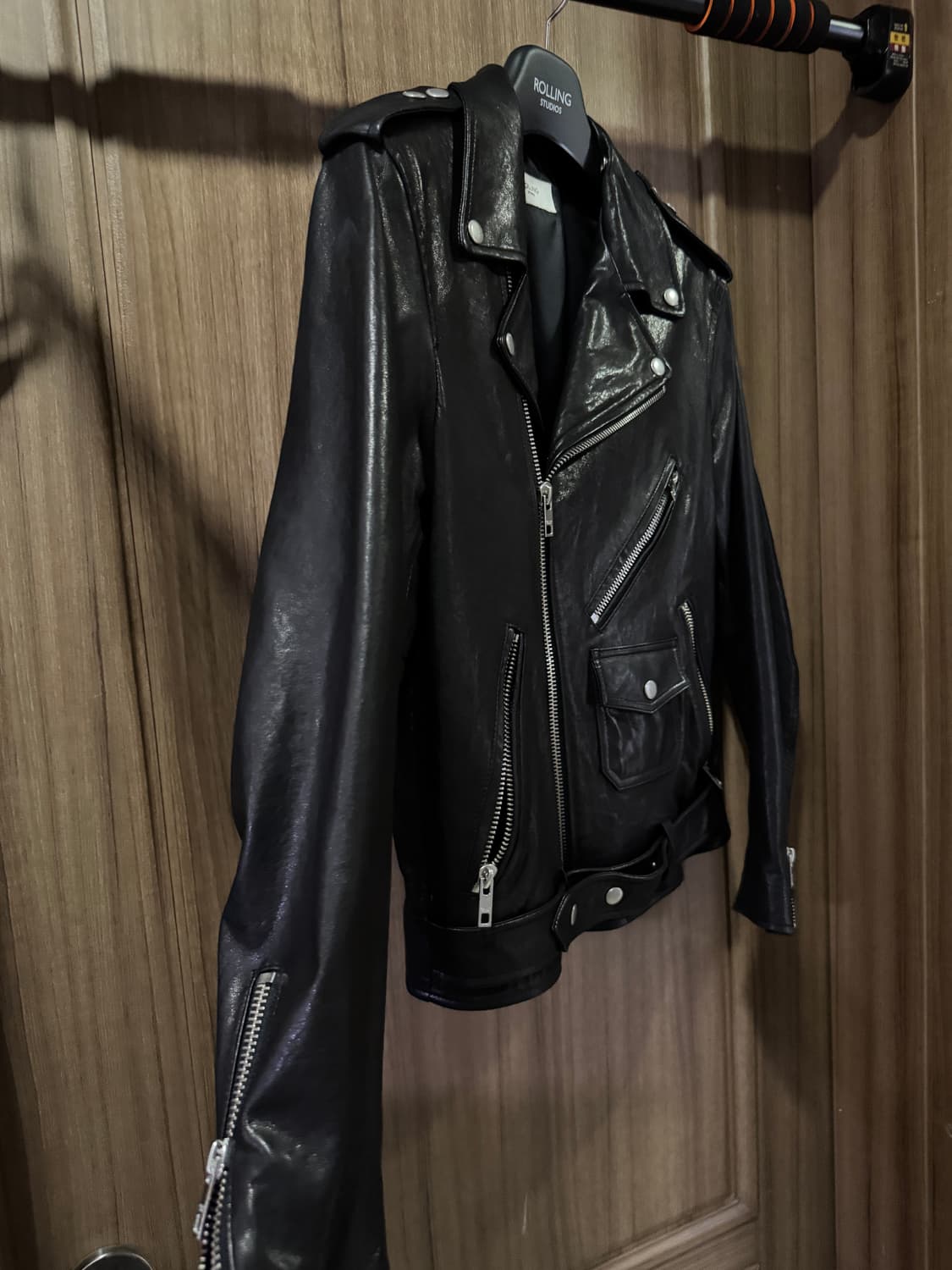 롤링스튜디오 시드 바이커 자켓 램스킨 M 라이더자켓 레더자켓 상품이미지4
