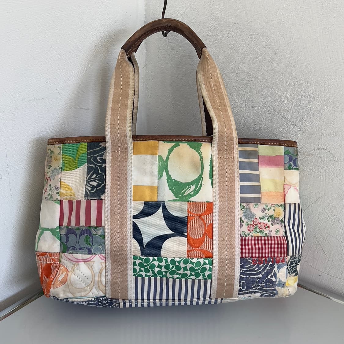 Coach patchwork tote bag 상품이미지3