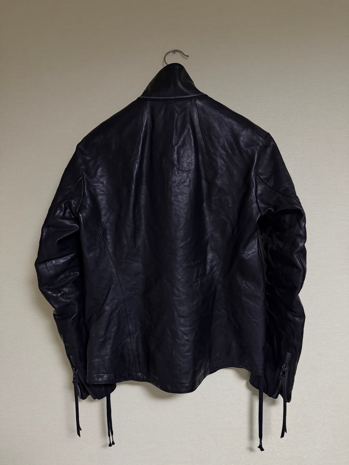 [3]D.HYGEN hooded horse leather jacket 상품이미지5