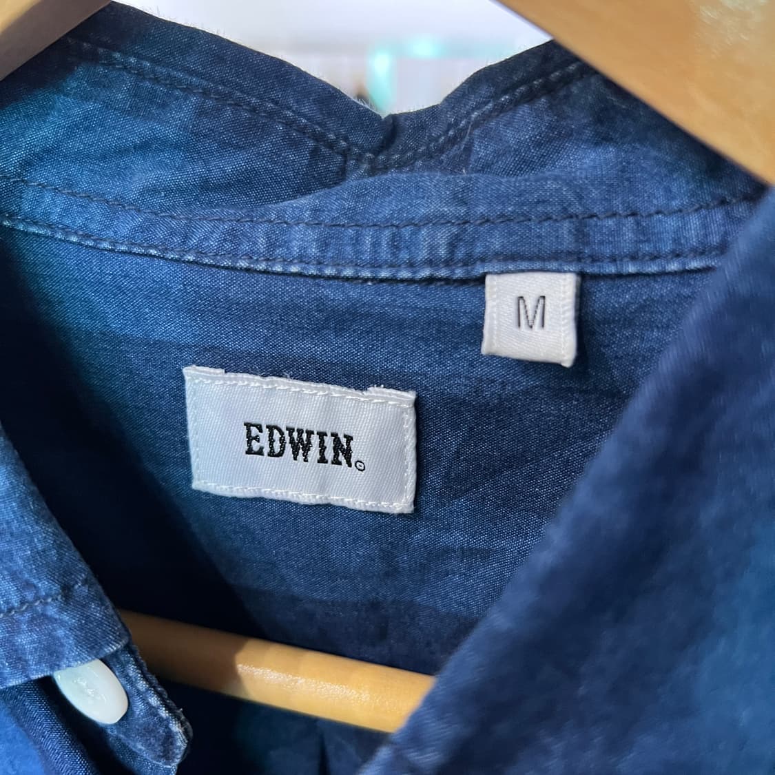 [M] EDWIN 에드윈 타탄체크 셔츠 남방 상품이미지6