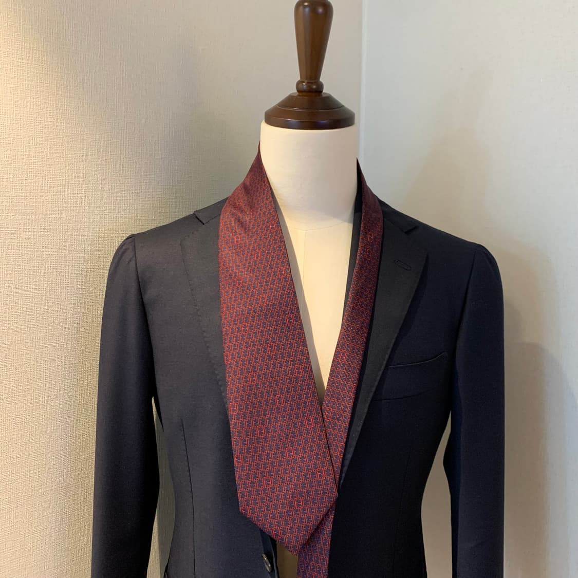 펜디(FENDI) FF로고 명품넥타이 새상품급 S등급 9.4cm 상품이미지2