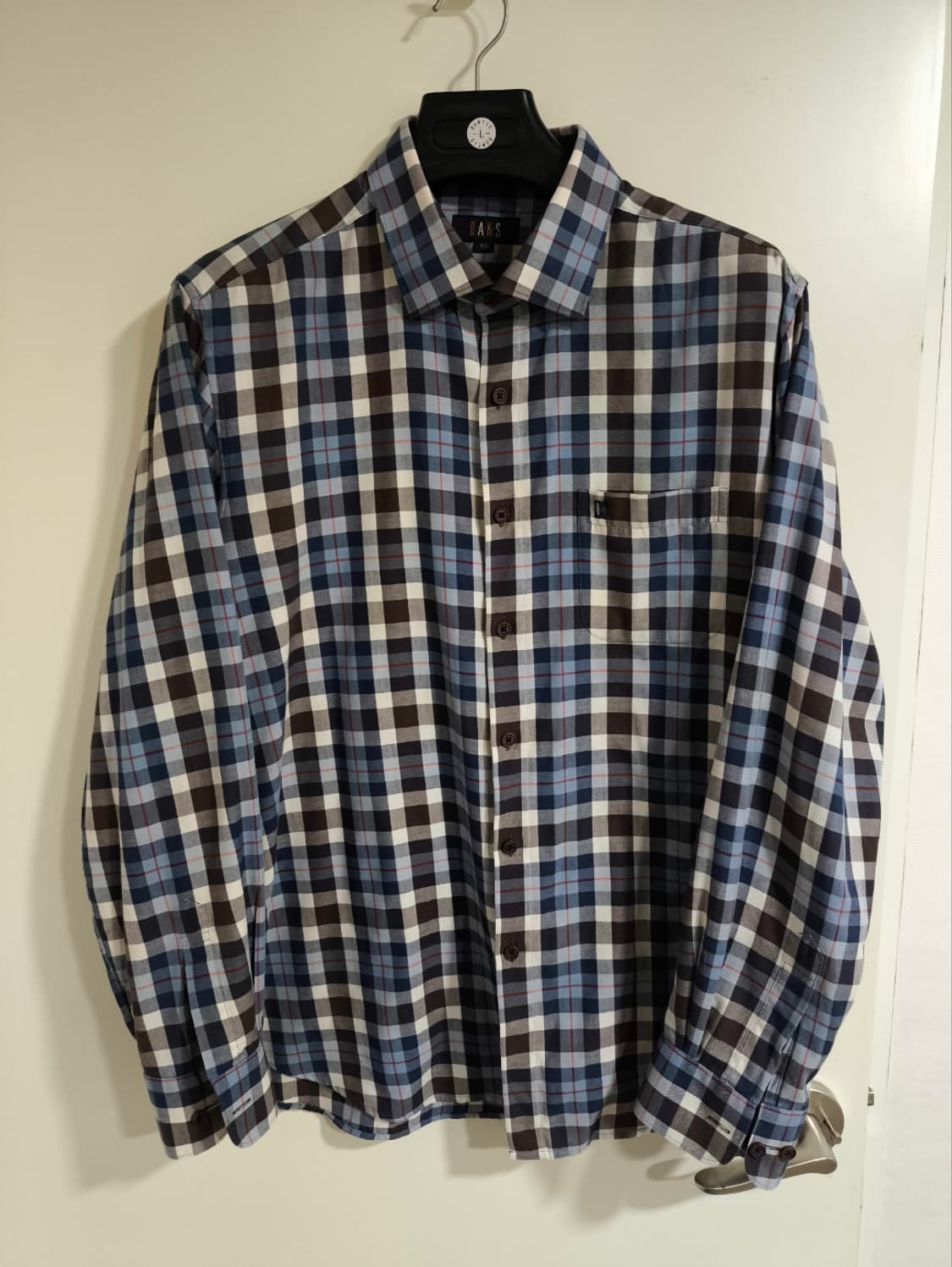 110 닥스 체크 남방 셔츠 상품이미지1