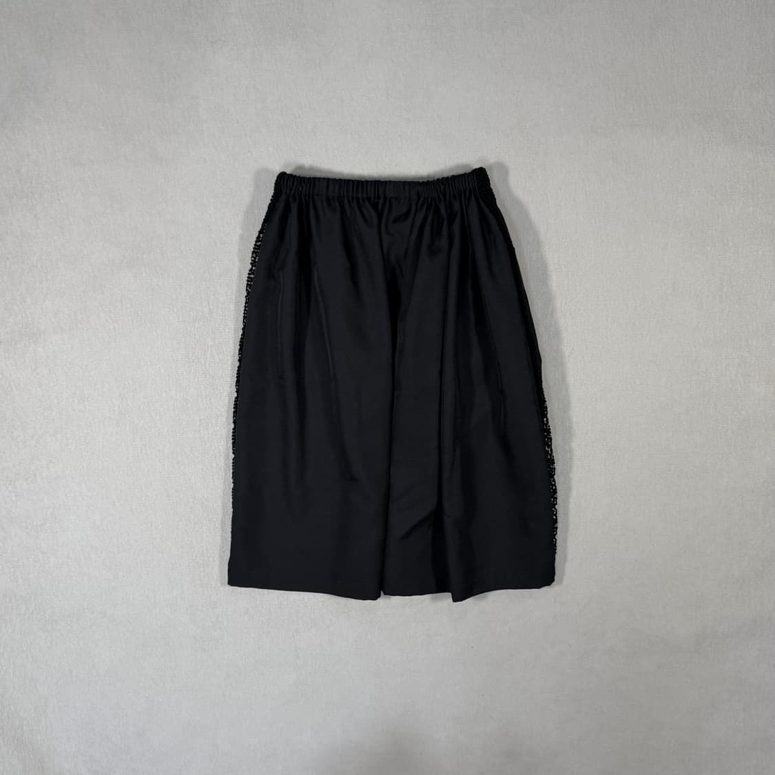 Flower Lace Black Skirt 상품이미지3