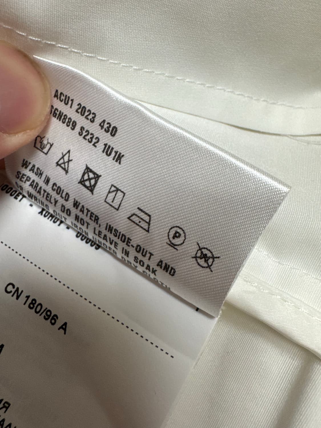 프라다 테크니컬 포플린 자켓 (m)  xl 상품이미지5