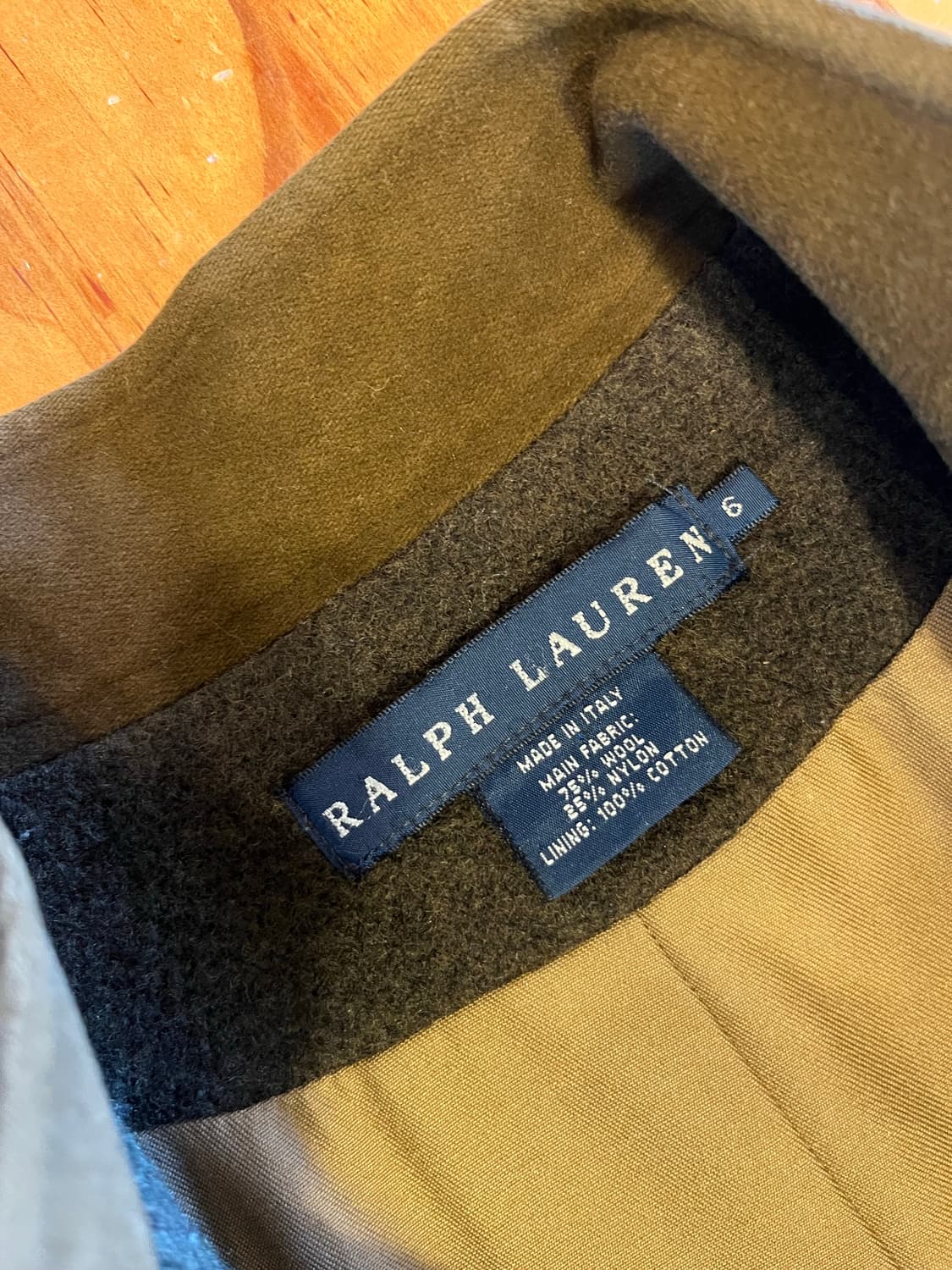 랄프로렌 울 코트 (55,66) 상품이미지5