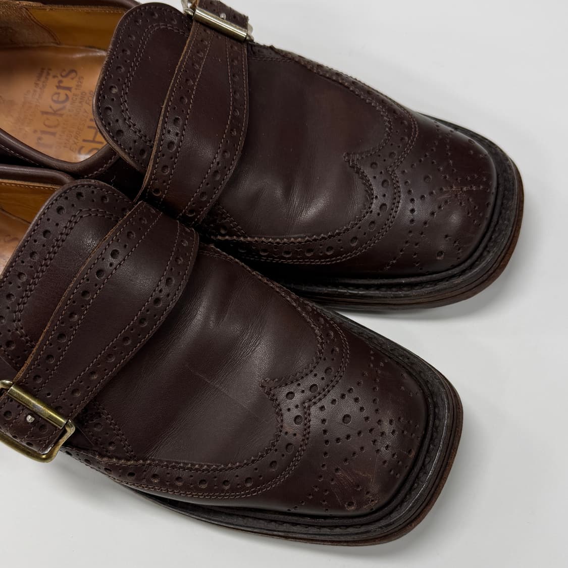 Tricker's x Ships belted shoes 상품이미지2