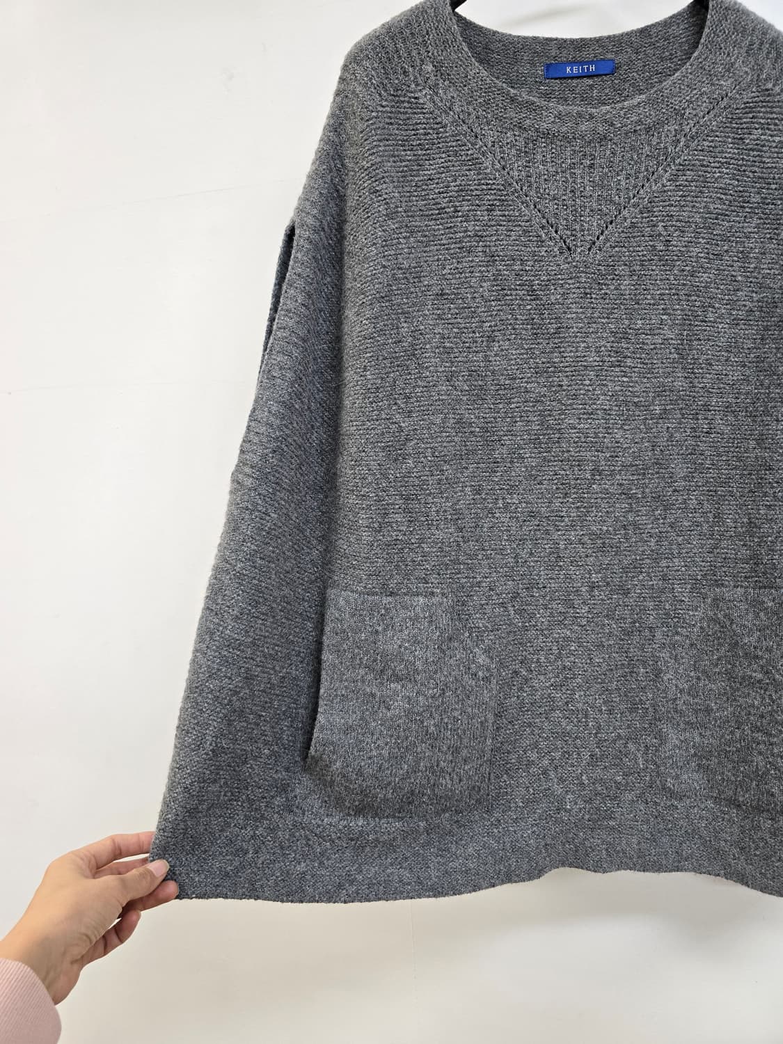 keith 키이스 아방핏 니트 베스트 상품이미지5