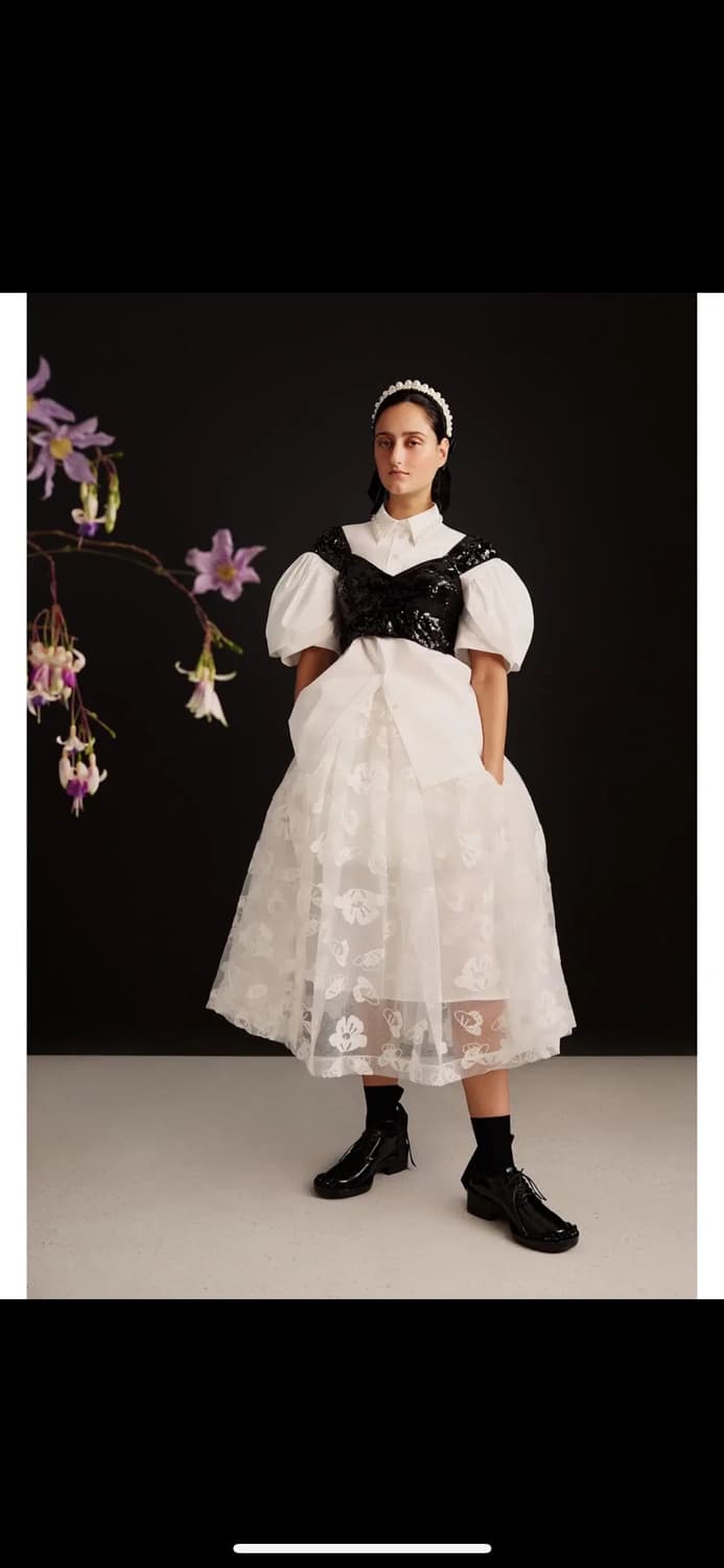 시몬로샤 x H&m 튤 스커트 상품이미지1