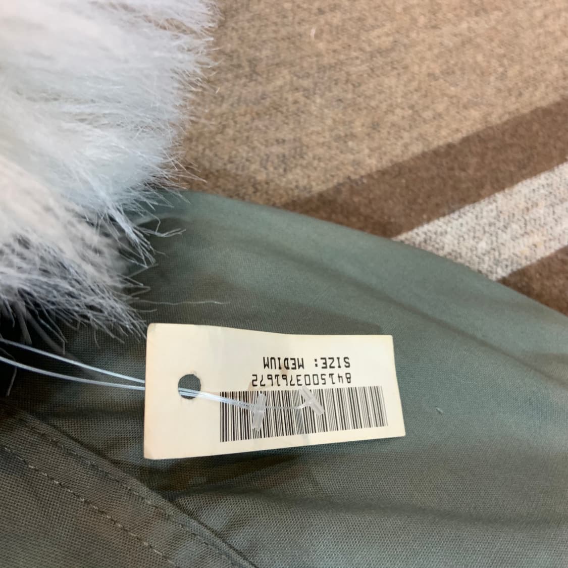 데드스탁)미군 오리지널 90s N-3B 콜드파카 M 105 박스오염 상품이미지3