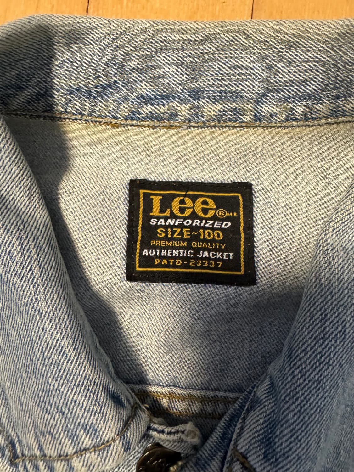 lee트러커 데님자켓 청자켓 L(100) 상품이미지2