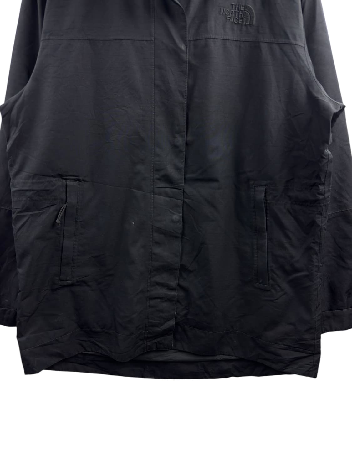 노스페이스 마운틴 나일론 롱자켓 올블랙1402 상품이미지4