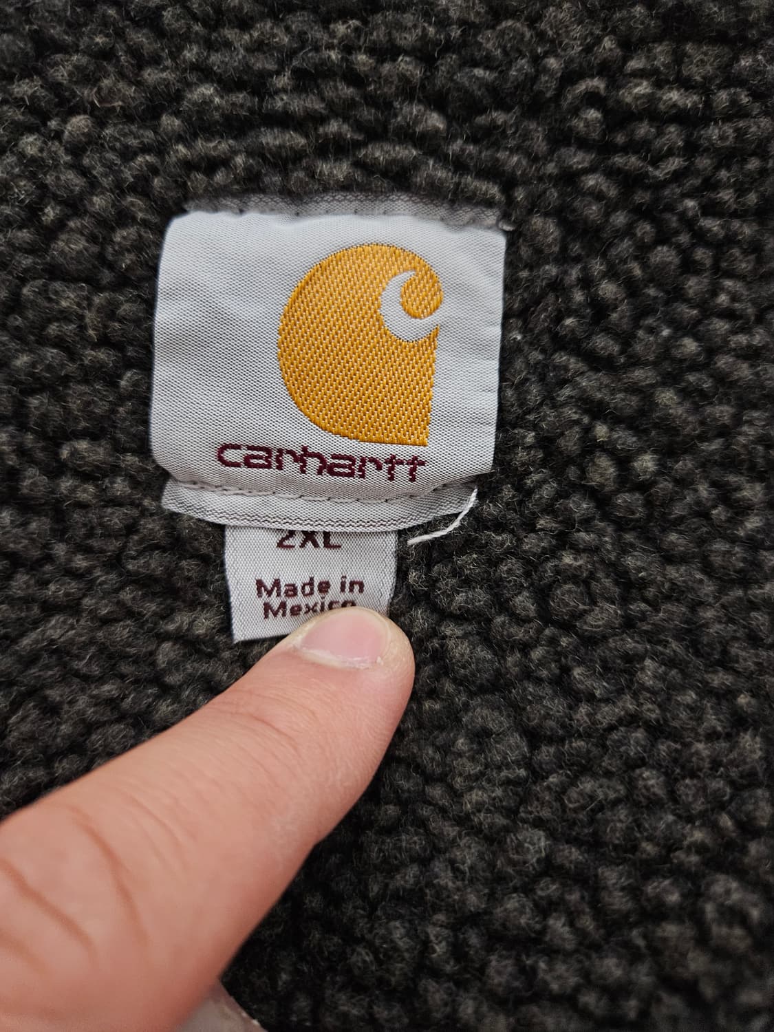 빈티지칼하트 칼하트 샌드스톤 베스트 2XL 블랙 상품이미지3