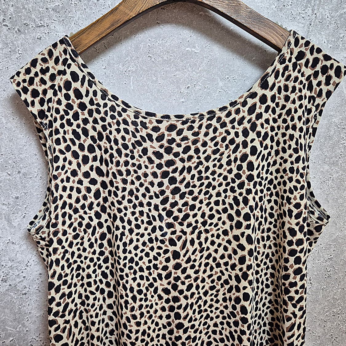 COKETT 호피 민소매 sleeveless (Made In Japan) 상품이미지5