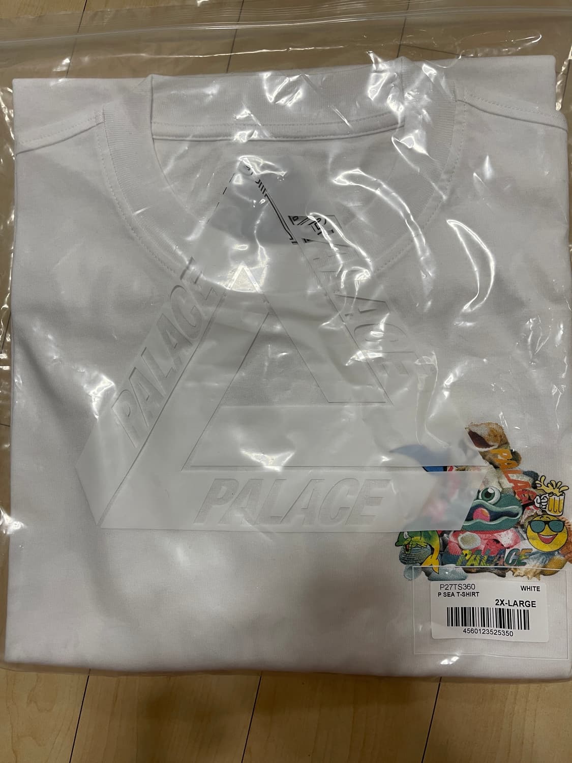 팔라스 p sea 반팔 티셔츠 화이트 2xl 새상품 상품이미지2