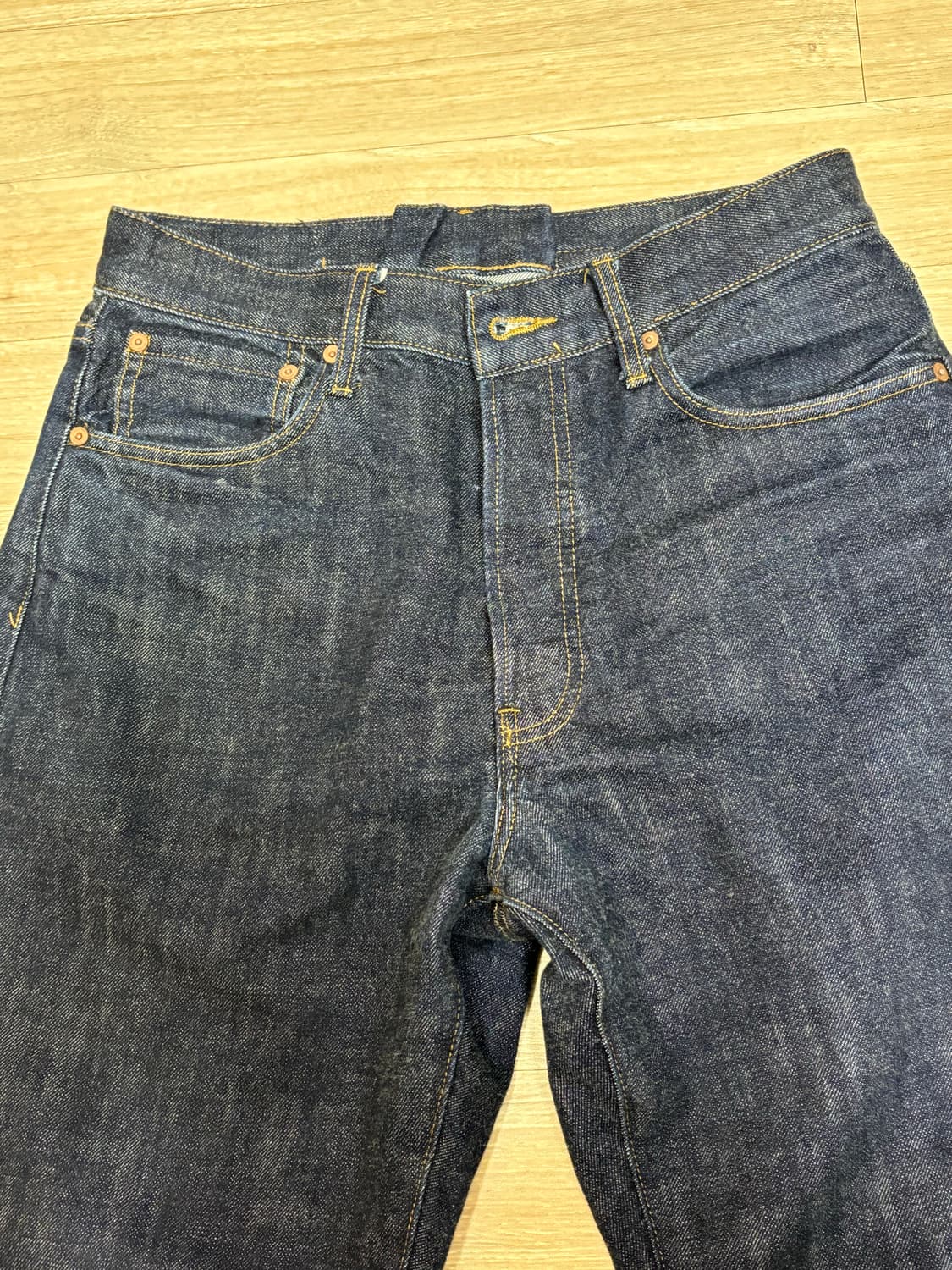 아웃스탠딩 30년대 신치백 셀비지 데님 S 상품이미지4