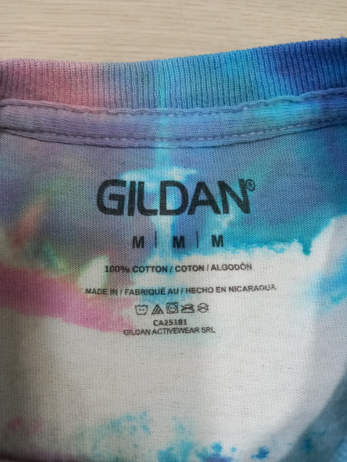 M95 GILDAN 면 나염 반팔티셔츠 M-950 상품이미지4