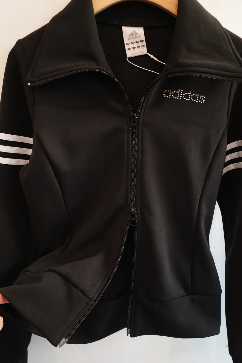 Adidas 아디다스 와이드카라 집업 져지 상품이미지5