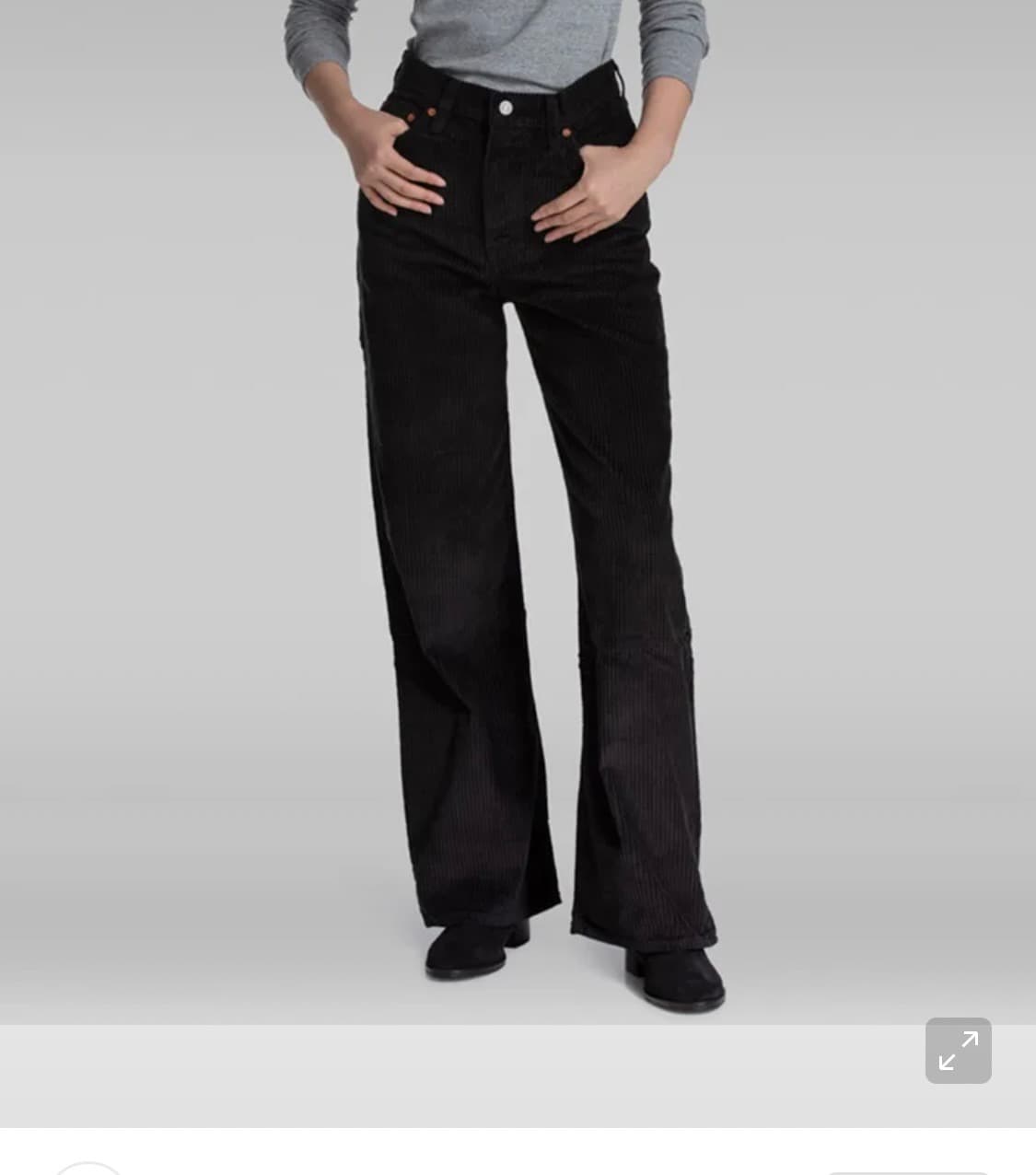 리바이스 립케이지 와이드 코듀로이 팬츠 25 상품이미지3