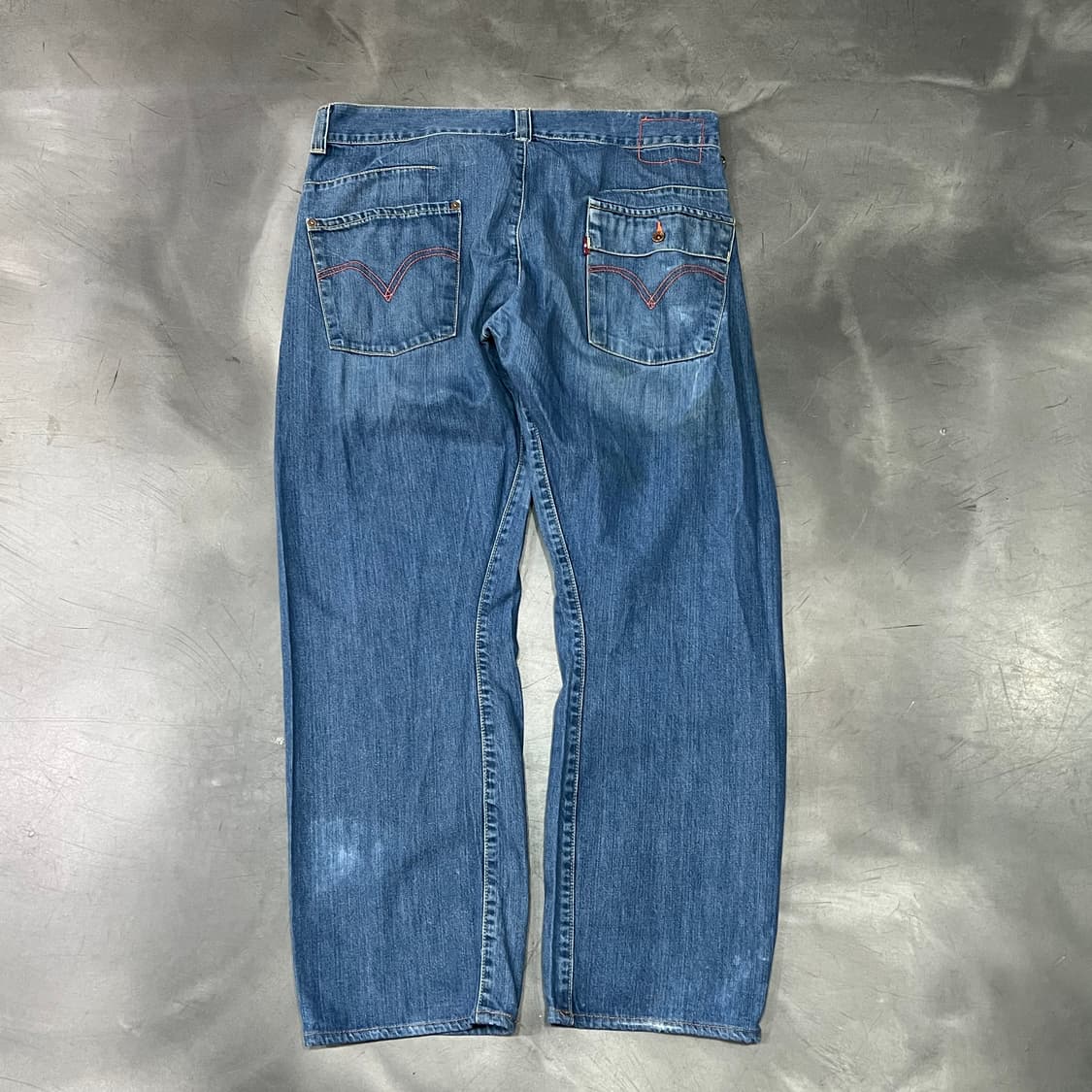  리바이스 워싱 데님 팬츠 y14575 상품이미지3