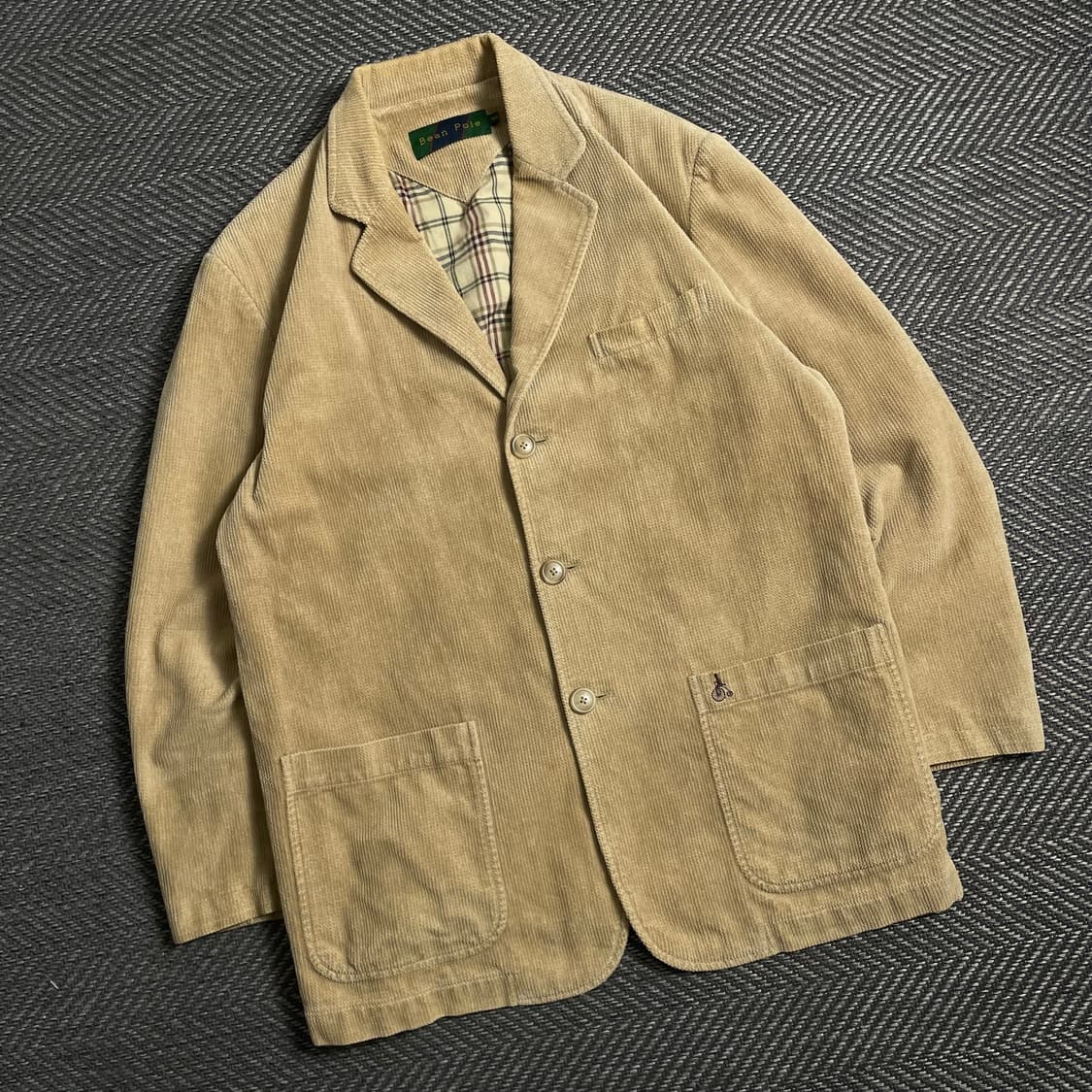 빈폴 박시핏 아메카지 코듀로이 블레이저 y 5036 상품이미지1