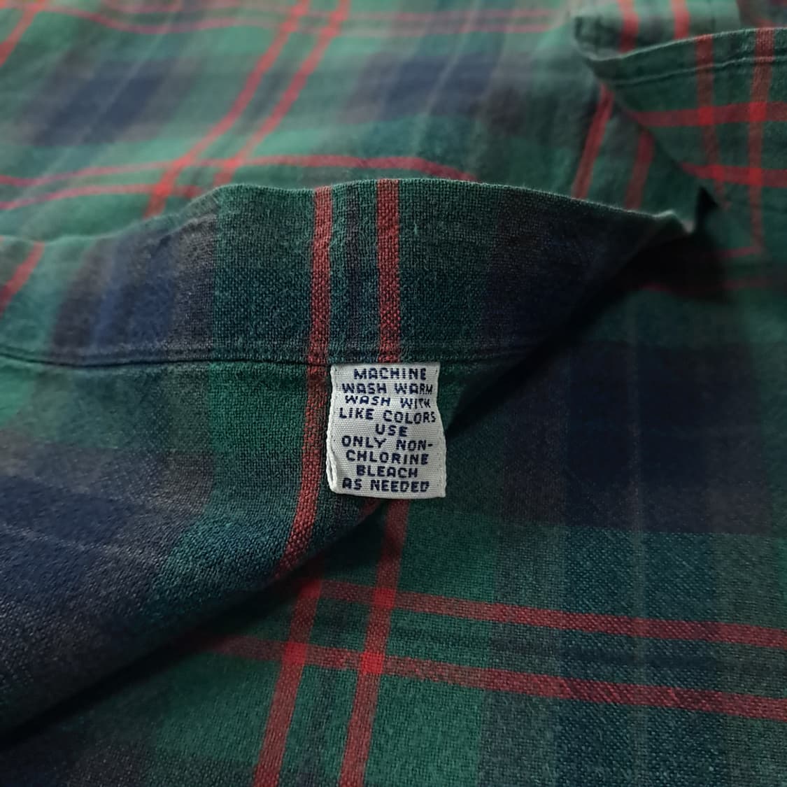 CK265 L 폴로 90s 클래식 타탄체크 셔츠 남방 상품이미지5