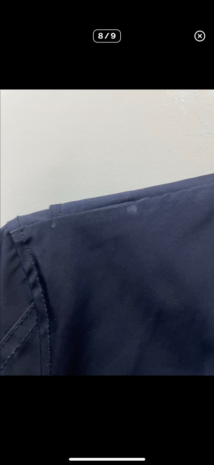 아르마니 익스체인지 네이비 하이넥 자켓 A3231 상품이미지8