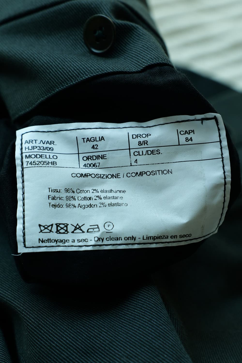 에르메스 코튼 팬츠 그린 32사이즈 상품이미지4