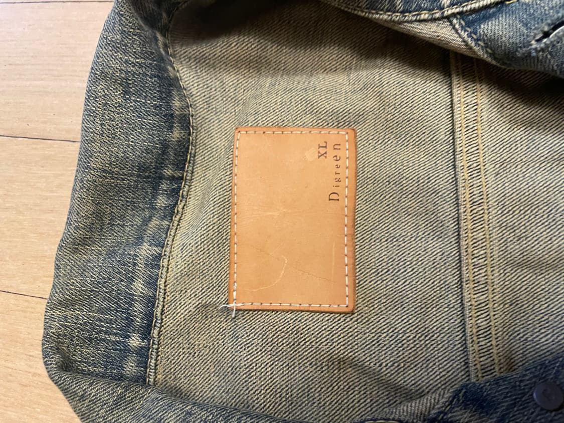 빈티지 데님자켓 xl 상품이미지2