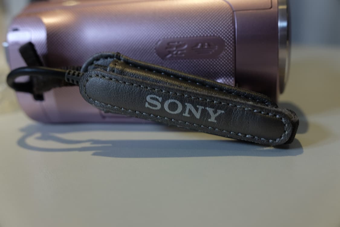 🎀 풀박) Sony HDR-CX390 사쿠라 핑크 빈티지 캠코더 🎀 상품이미지5