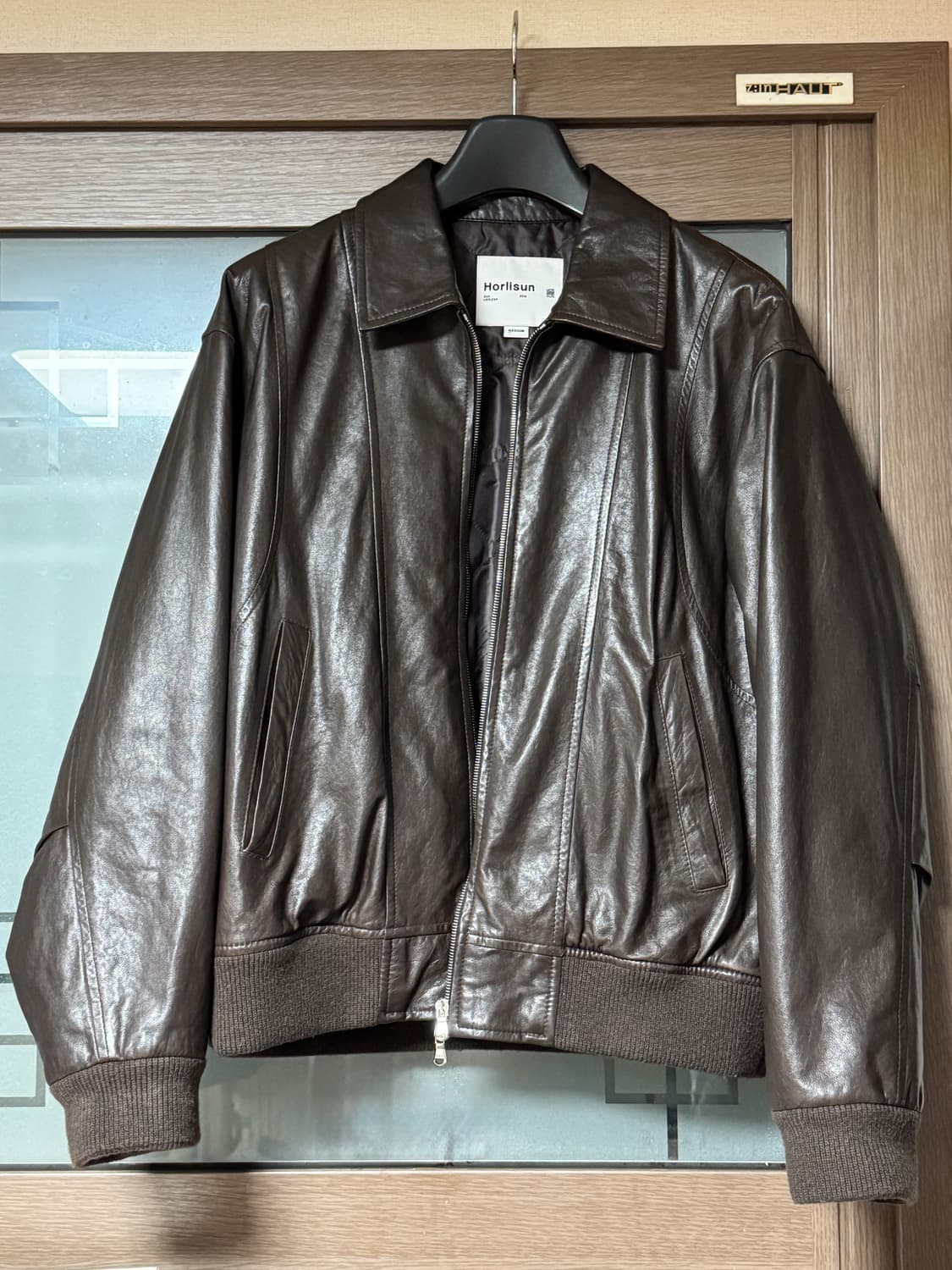 [M]홀리선 캐피탈 레더자켓 다크브라운 팝니다 상품이미지1