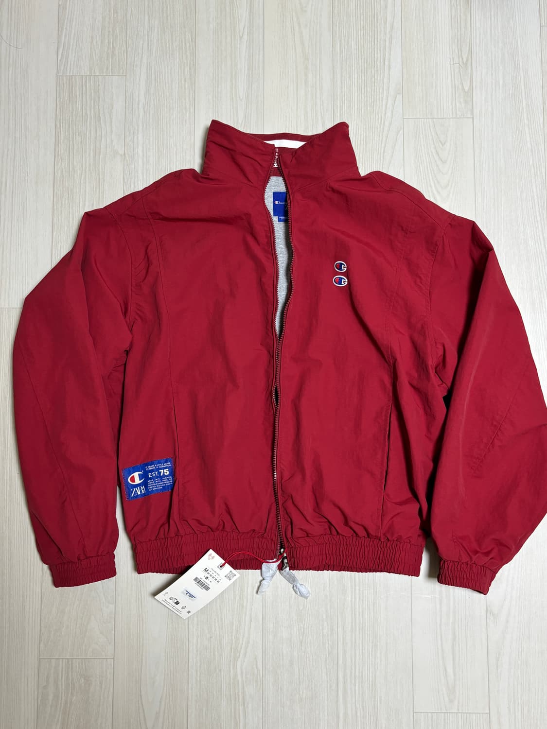 자라 챔피온 테크니컬 패치 자켓 M  상품이미지2