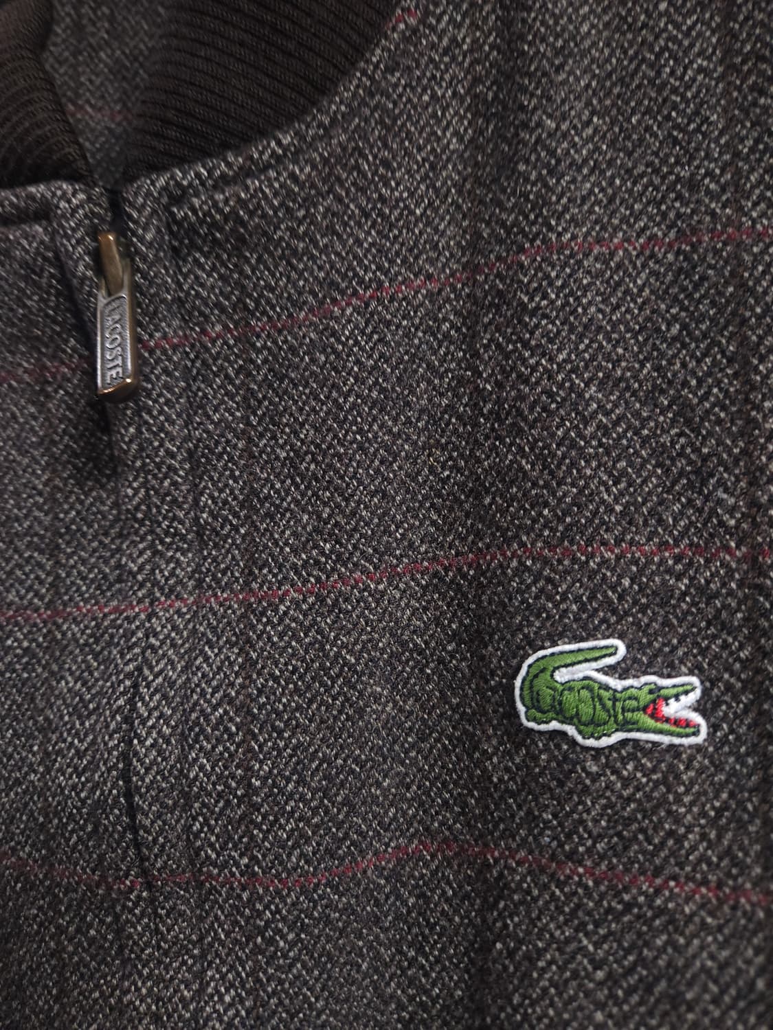 라코스테 헤링본 봄버 자켓, M 상품이미지2