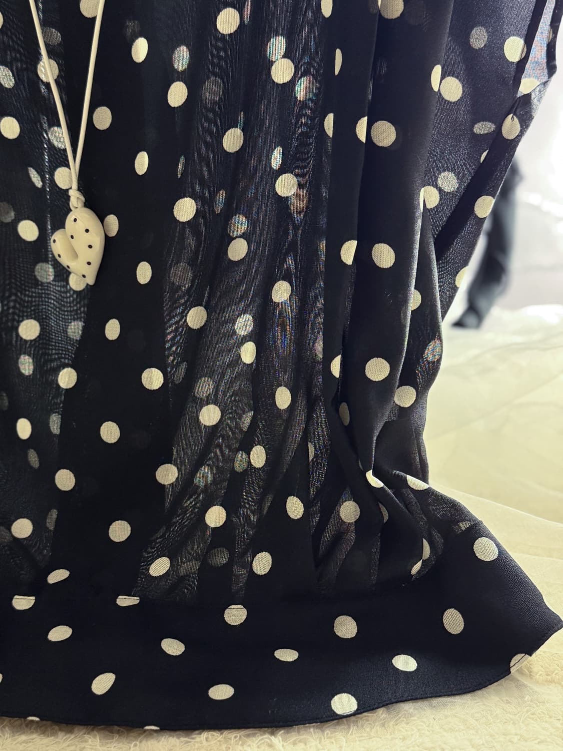 Dot Pin-Tuck Blouse 0211 상품이미지4