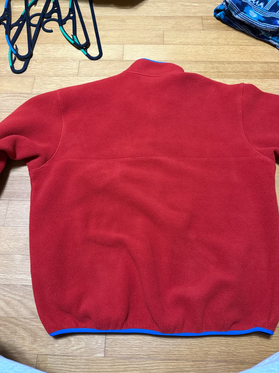 XL 파타고니아 신칠라 레드 포켓 블루 상품이미지2