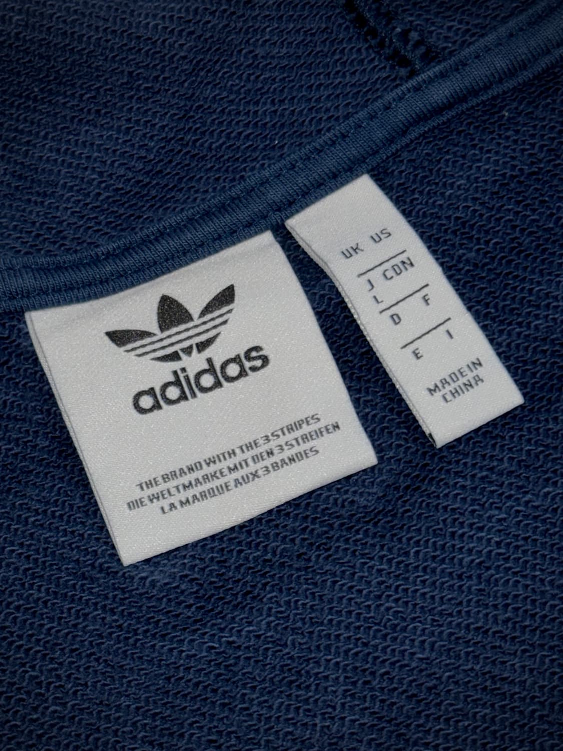 아디다스 투웨이 딥블루 후드집업 L 상품이미지6