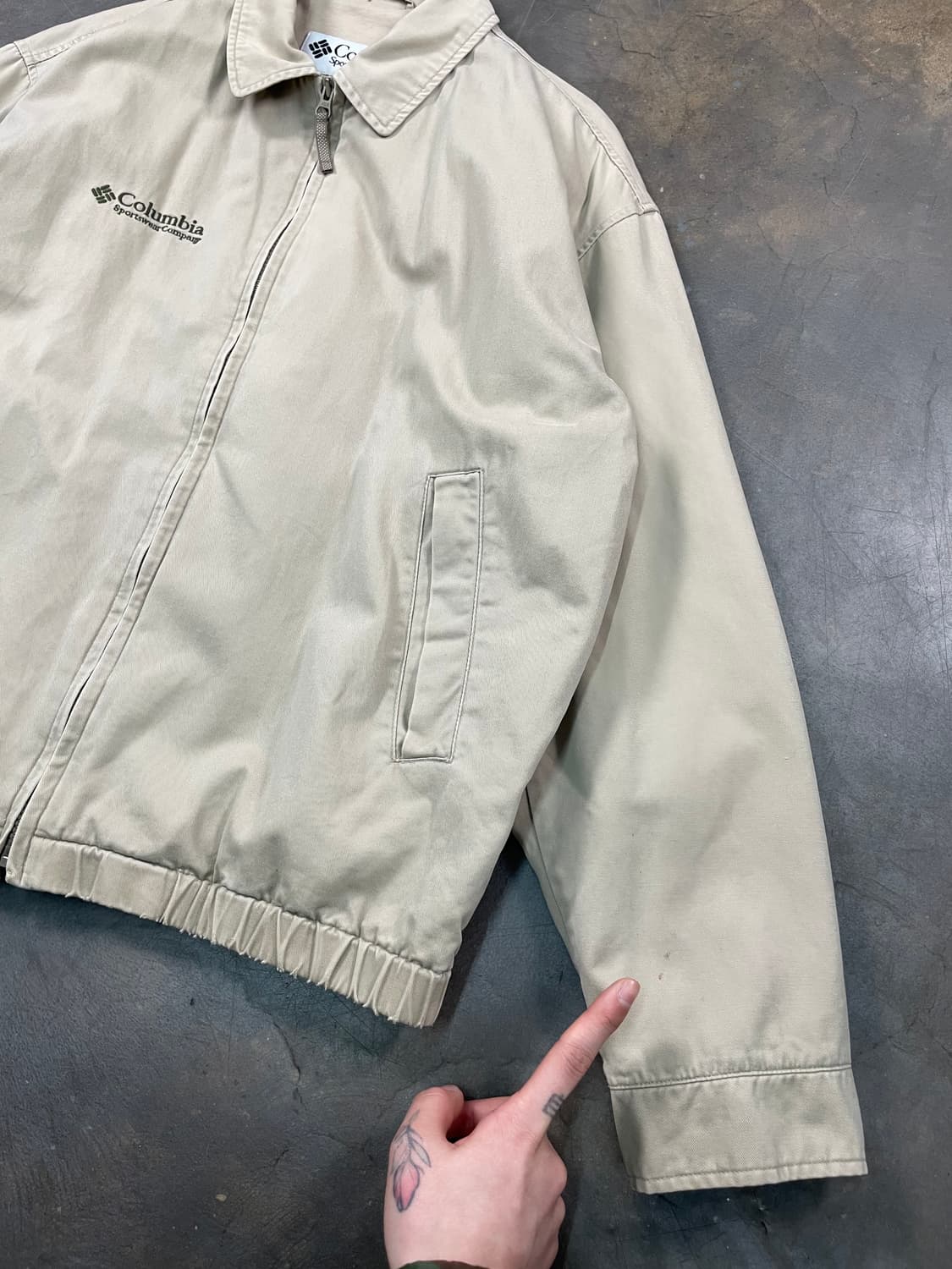 컬럼비아 블루종 자켓 상품이미지3