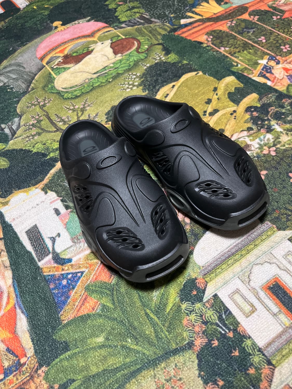 오클리 팀 팩토리 파구로 슬라이드 270 검은색 상품이미지1